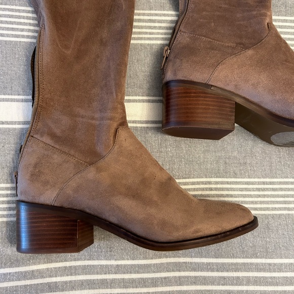 Steve Madden “Gabbie” Thigh High /OTK  boots - Taupe size 8 - Picture 2 of 5